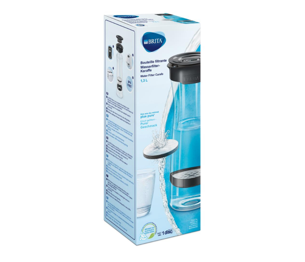 Brita Karafka czarna z wkładem filtrującym MicroDisc - 1040601 - zdjęcie 4